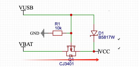 MOS管 電源自動(dòng)切換 0壓降